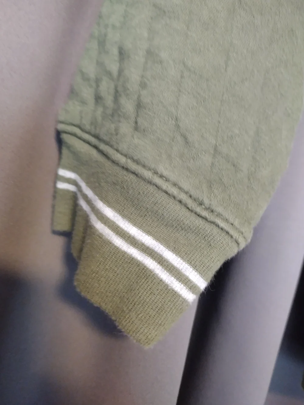 OshKosh Olive Quilted Zip-Up Jacket